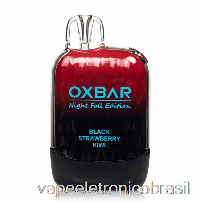 Vape Recarregável Oxbar G8000 Descartável Morango Preto Kiwi